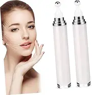 DECOMELODY 2Pcs Travel Perfume Roller Bottles Essential Oil Dispenser with Precision Roller Ball Applicator Durable Containers for Moisturizing Leak Design
