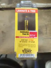 OLDHAM VIPER #157 Combination Panel Router Bit, 1/4" Shank, 3/8" Cut Dia., NEW