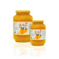 在飛比找蝦皮商城優惠-韓國進口天然蜂蜜柚子茶( 1kg / 2kg ) 玻璃瓶裝