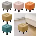 Small Footstool Kids Seat Ottoman Foot Stool for Living Room Couch Apartment