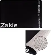 Zakle Non-Slip Mat for Ellipse Leg Exerciser, Under Desk Elliptical Machine Workout Mat, Ellipse Exercise Mat for Electric Seated Foot Pedal Exerciser, Stability & Floor Protection