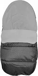 Car Seat Footmuff/Cosy Toes Compatible with ABC Design Hazel - Dolphin Grey