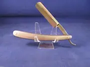 Simbatec 5/8 Solingen Germany "Bru. Alum." Straight Razor Gorgeous Mint In Case