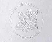 Fairy Book Embosser | Crown Book Stamp | Custom Library Stamp | Mystical Book Embosser | Fantasy Novel Lover Gift | Bookish Gift