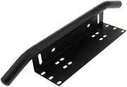 RIGIDON Heavy Duty Led Work Light Bar Licence Number Bumper Plate Mounting Brackets Frame Holder For Car Off road Truck SUV UTE ATV 4x4 Aluminum Alloy Black Color