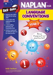 Back to Basics: NAPLAN-style Language Conventions Workbook - Year 3