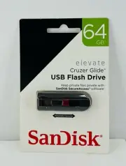 SanDisk Elevate Cruzer Glide 64 B Flash Drive