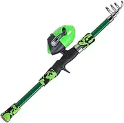 Generic Children Hand Fishing Rods Telescopic Portable Fishing Pole Mini Ultra-Light Breaking-Resistance Outdoor Accessories for Stream Freshwater