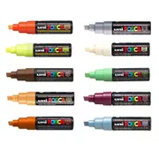 Uni Posca PC-8K Chisel Tip Paint Marker - Blue