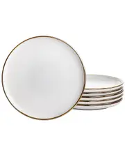 Elama Arthur 6pc Stoneware Salad Plate Set