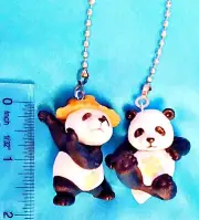 Set of Two ~ Panda Bears Chinese S-1 ~ Ceiling Fan Pulls
