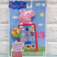 在飛比找蝦皮購物優惠-正版 Peppa Pig 粉紅豬小妹 聲光手機 佩佩珠手機玩