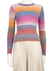 McQ Striped Knit Jumper