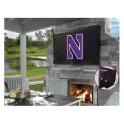 Northwestern TV Cover (TV sizes 40"-46") by Covers by HBS