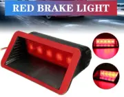Third Brake Stop Light High Mount Lamp 12V Car 5 LED Warning Red- 2 Wire Hook-Up