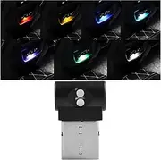 Mandark USB LED Car Interior Atmosphere Lamp, Portable Mini Vehicle Ambient Light, Plug-in Interface Automotive Interior Night Lighting Accessories, Universal for SUV, Sedan, Truck