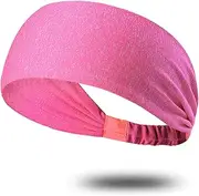 [Generic] Sports Headband Sweatband H Band High Elastic Headband Breathable Sports Headband H Band Women Headband