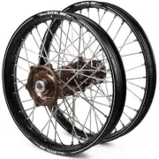 Talon/SM Pro Platinum KTM/Husqvarna SX/SXF 03-12 TC/FC 2014 21"/19" Black/Mag Wh