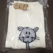 Vintage Peanuts Women M Peanut Snoopy Farlon Women'S Knit Japan Exclusive Class