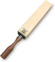 Haryali London Leather 4 Sided Strop Prefect Sharpening for Razor Blades & Knife