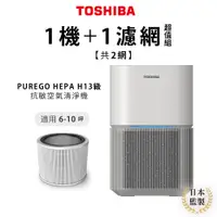 在飛比找蝦皮商城優惠-【日本東芝TOSHIBA】PUREGO HEPA H13級抗