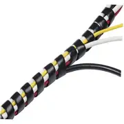 Cable Spiral Wrap, Cable Management Solution to Organize Bundles of Black