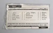 WALTHERS TRAIN DECALS HO GAUGE C. I. L. MONON WHITE 42-11