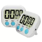 Battery Operated Kitchen Timer Powered Lcd Digital with Magnetic Stand