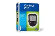 Contour Plus Blood Glucose Monitoring System Glucometer - 25 Free Strips