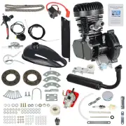 AU 100CC 2 Stroke Motor Engine Kit For Motorised Bicycle Push Gas Petrol