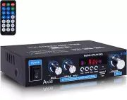 AK35 200W Stereo Audio Amplifier Bluetooth 5.0 2.0 Channel Mini Amplifier Treble
