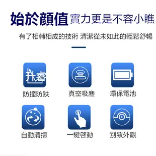 一鍵啓動掃地機器人 懶人家居必備掃地機 防撞防跌趴趴走（2色任選） (2.8折)