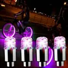 4× Car Auto Wheel Tire Tyre Air Valve Stem LED Light Caps Cover Accessories Kits
