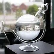 Weather Crystal Bottle for Creative Weather Bottle Windstorm for Storm Bottle Water Shape Beautiful for Decorated Adornment Glass Gazing Balls