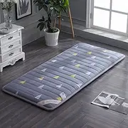 Tatami Mattress Thicken Folding Mattress Pad for Student Dormitory, Home, Bed, As Guests Sleeping Pad, Futon Mattress, Floor Mattress,A,90x200cm(35x79inch)