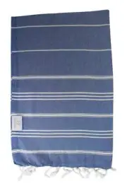 Plush Yarn Turkish Made Hand Towel, 100% Authentic Premium Turkish Cotton 60c...