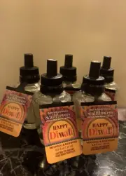 Bath & Body Works Happy Diwali Patchouli & Rosewood Wallflower Refills Set of 5
