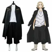 Mikey Manjirou Sano Cosplay Costume Uniform Outfits ComicCon Halloween Suit