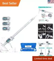 Digital Caliper, 12 Inch Caliper Measuring Tool with Stainless Steel, IP54 Sp...