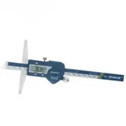 Depth Vernier Caliper Micrometer 150 / 200 / 300 Mm Digital Electric Depth Gauge