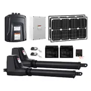 LockMaster Swing Gate Opener Auto 40W Solar Power