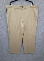 Dockers Pants Mens 44x30 Chino Mid Rise Straight Leg Pockets Beige Khaki NWT