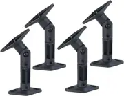 4 PACK UNIVERSAL CEILING WALL SATELLITE SPEAKER MOUNT BRACKETS HOME THEATER BOSE