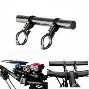 GUB G202 Bicycle Handlebar Extender Lengthened Design Carbon fiber Aluminum Alloy Mountain Bike Mount Mobile Bike Light