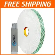 Durable 0.5in Double Sided Foam Tape: Perfect for Card Making & DIY Projects