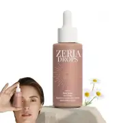 Zeria Sunless Tanning Drops,Self Tanning Drops for Dark Fake Tan 2025 New