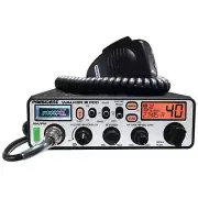 President Walker III FCC 40-Channel AM/FM CB Radio w/ 7 Color LCD Display