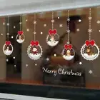 Removable Wall Stickers Hanging Christmas Balls Vinyl Decals Christmas Decor