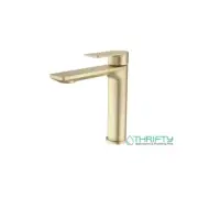Caroma Urbane II Mid Tower Basin Mixer - Brushed Brass 98620BB6A