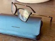 Dolce Gabbana DG3347 501 Eyeglasses 56 16 145 Optical Frame Blk Italy